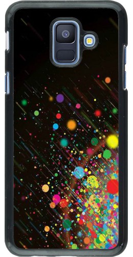 Coque Samsung Galaxy A6 - Abstract bubule lines